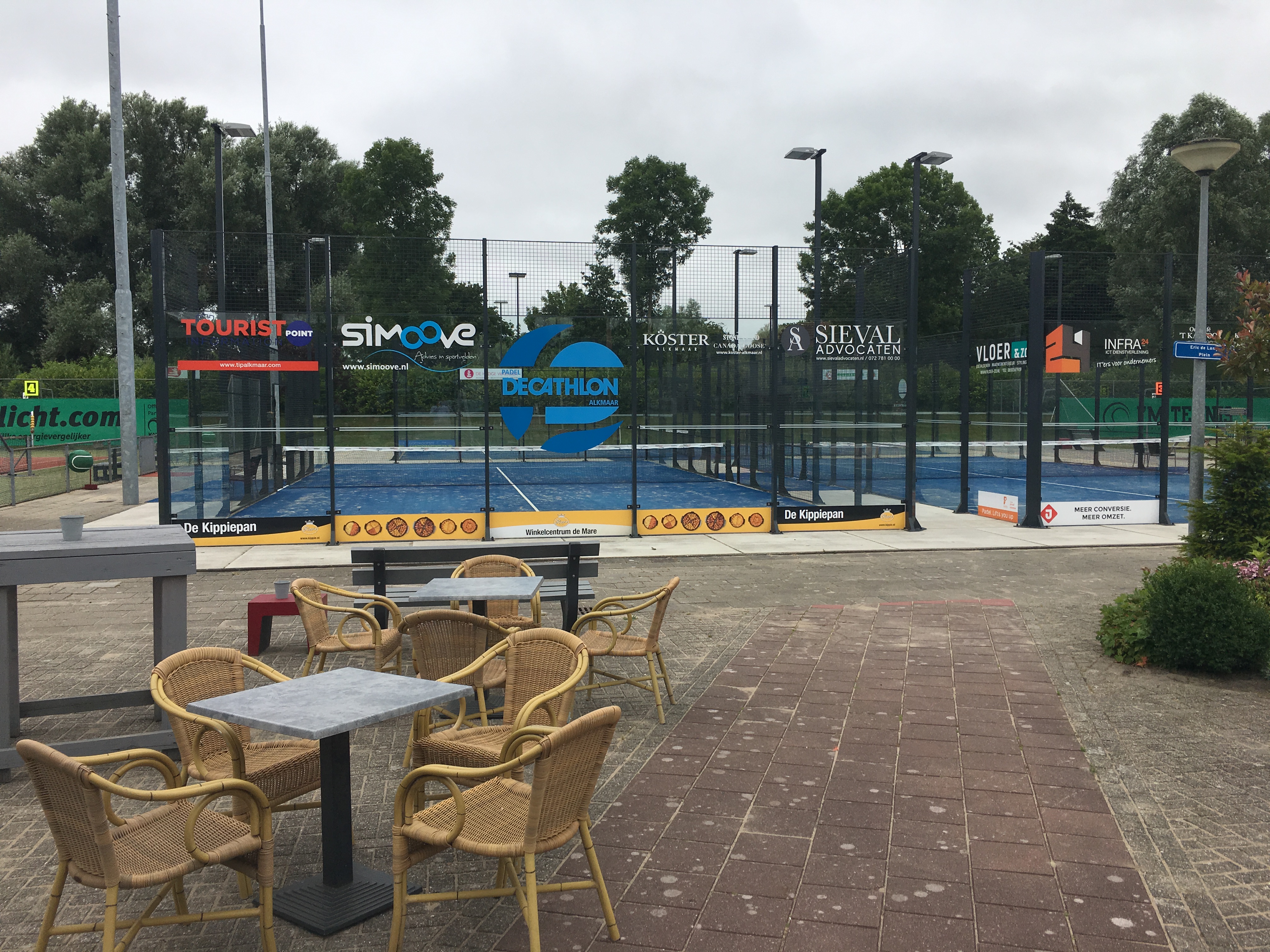 Padelbaan Daalmeer veiliger