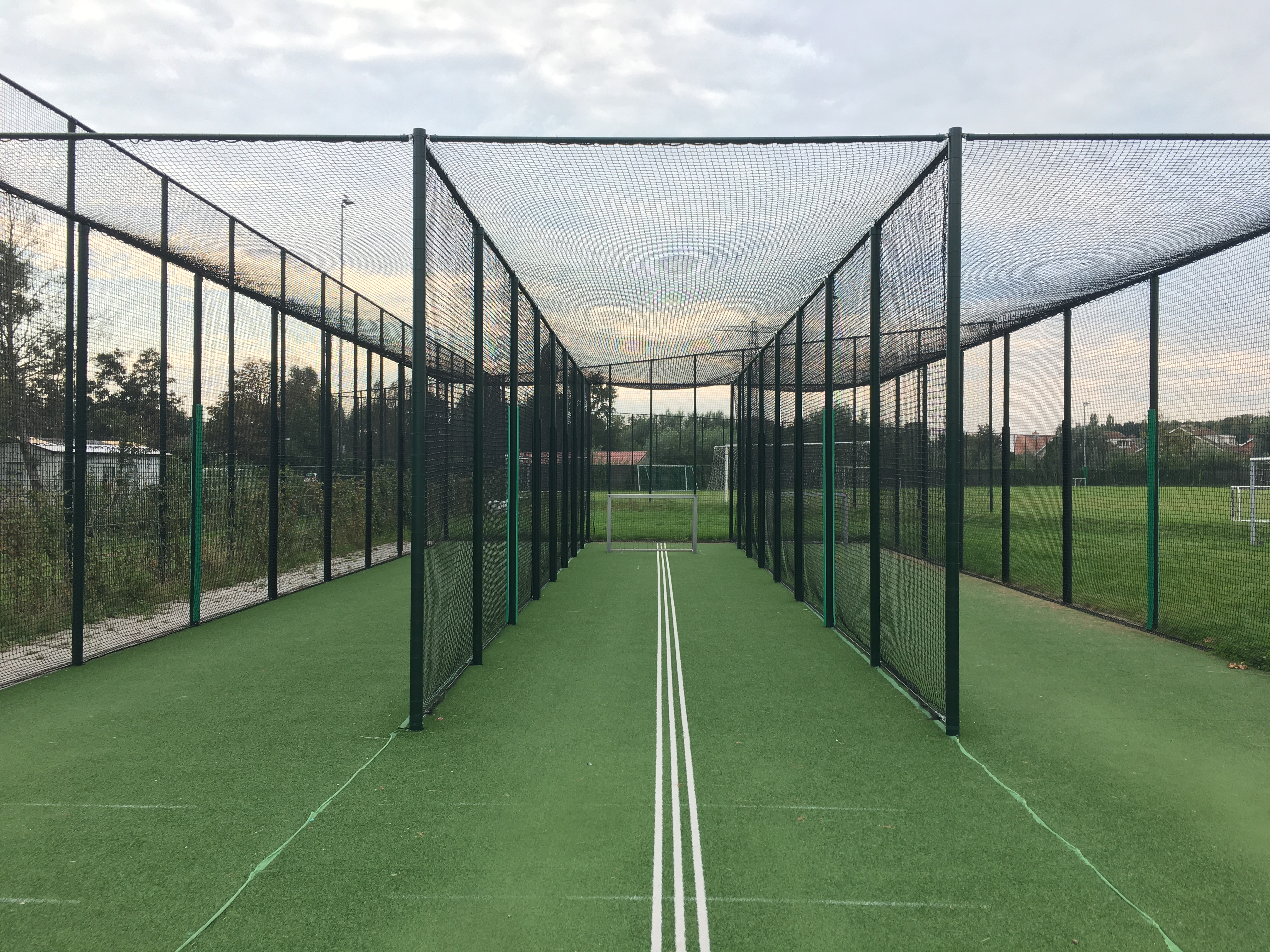 3 Cricket kooi voor oefenen afslag