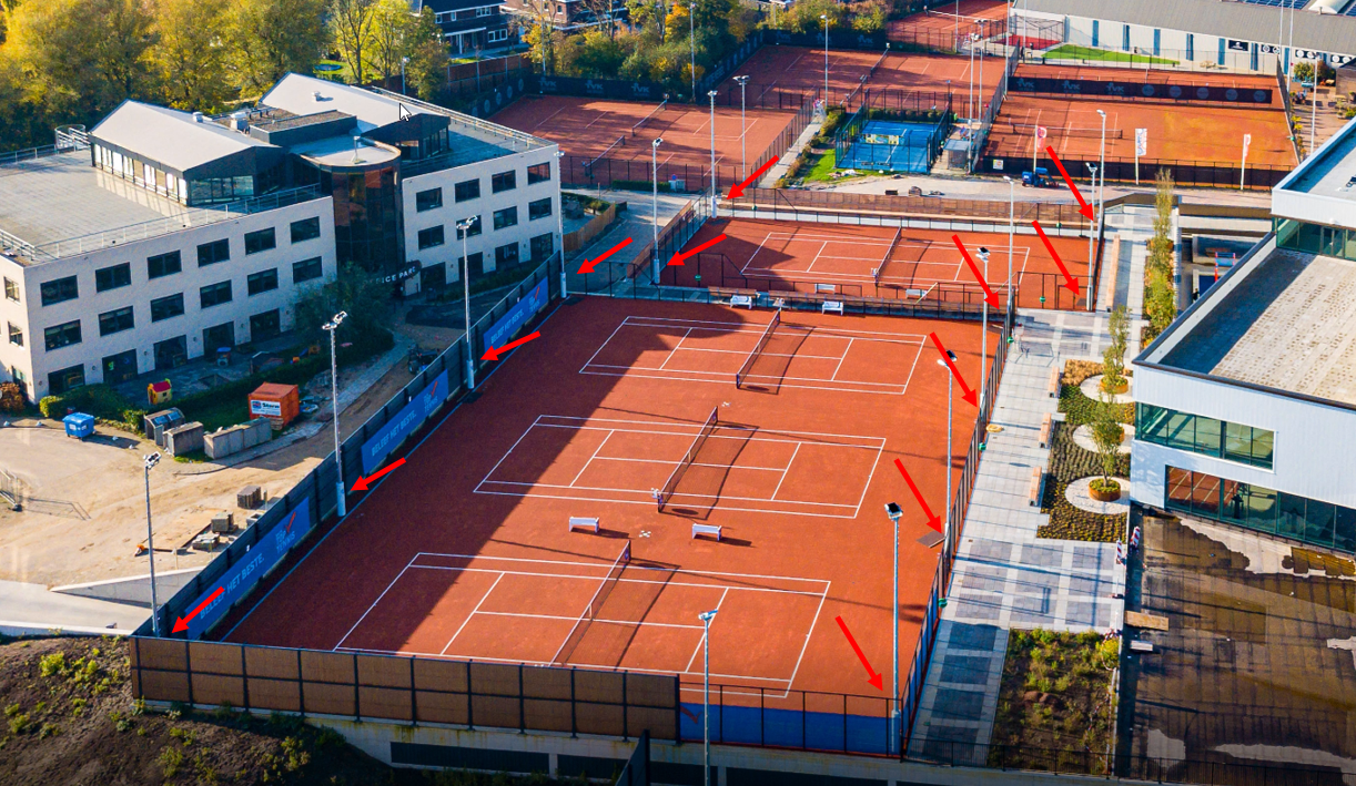 12 Paalhoezen NTC de Kegel Amstelveen