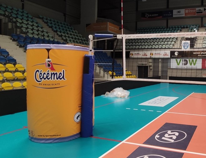 Bescherming scheidsrechterstoel volleybal