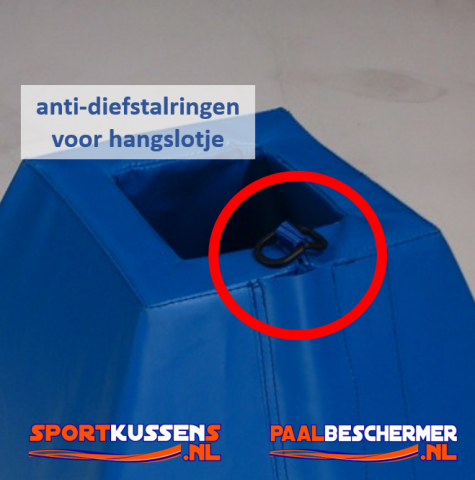 anti-diefstalringen op stootkussen