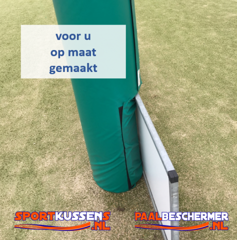 bekleding om de lichtmast sportveld op maat gemaakt